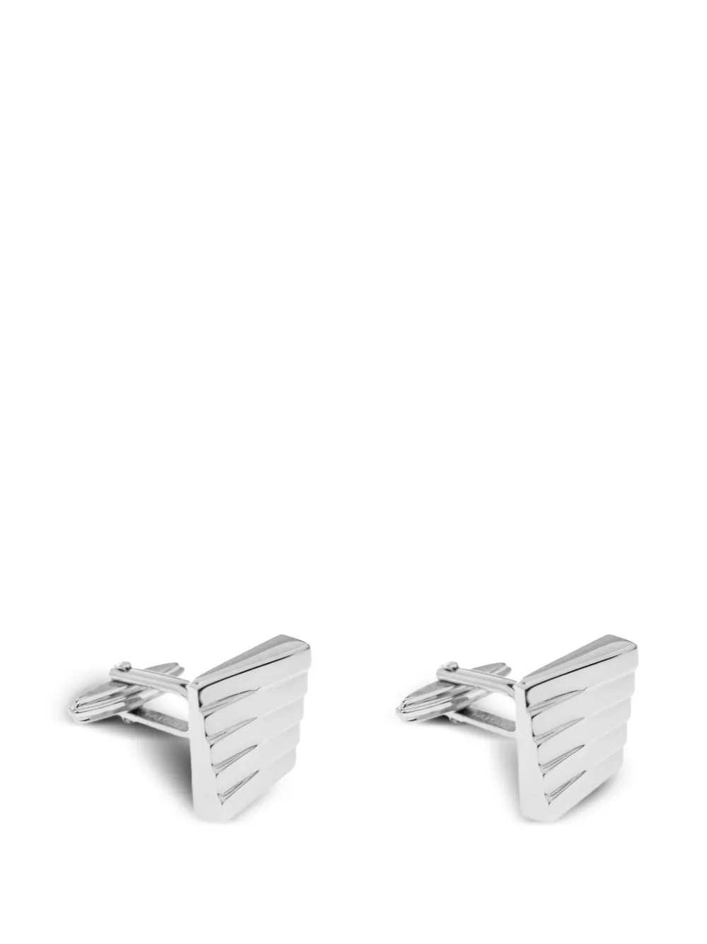 Lanvin polish-finish cufflinks - Silber
