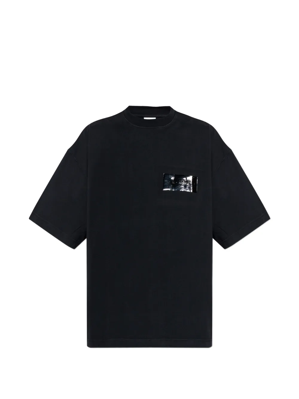 VETEMENTS black print T-shirt - Nero