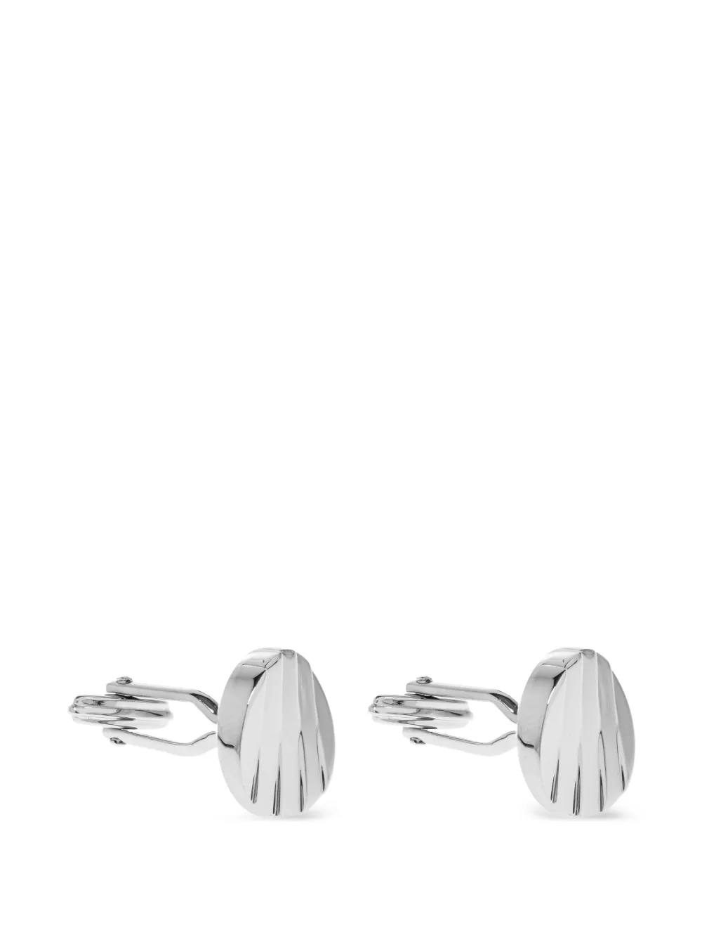 Lanvin polish-finish cufflinks - Silber