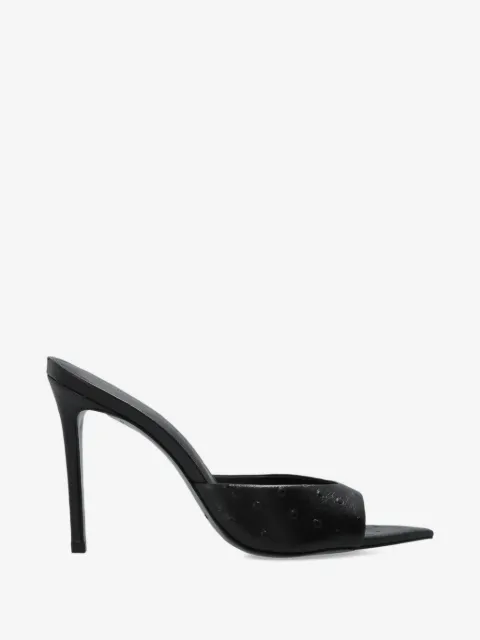 BLACK SUEDE STUDIO textured leather sandals