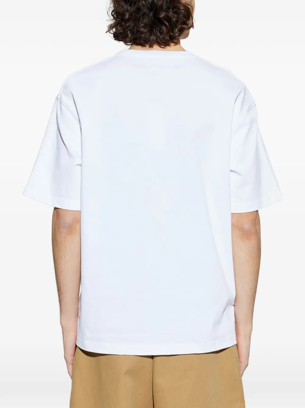 SAMSOE T-shirt met grafische print Wit