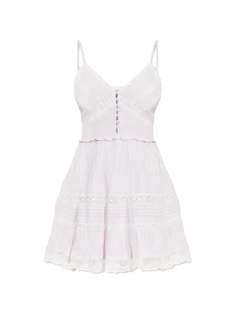 LoveShackFancy vestido corto Krista