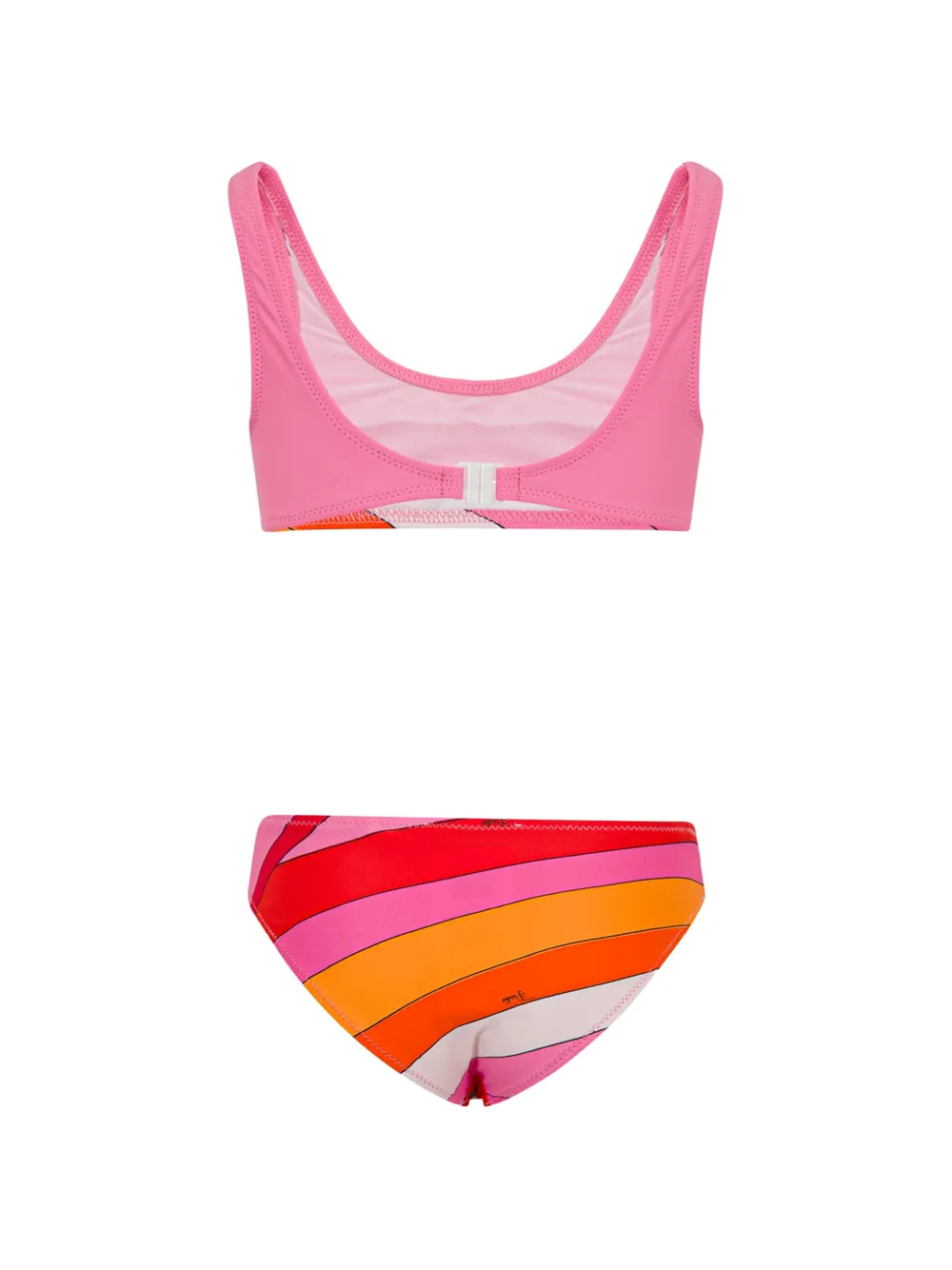  Pucci Junior Striped Bikini - Pink 