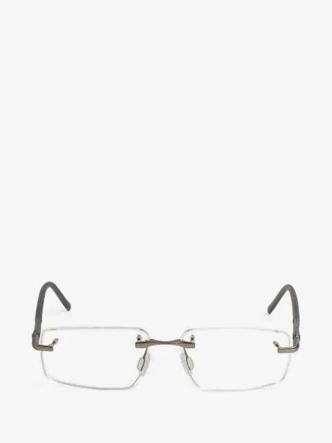 TAG Heuer lentes rectangulares sin armazón