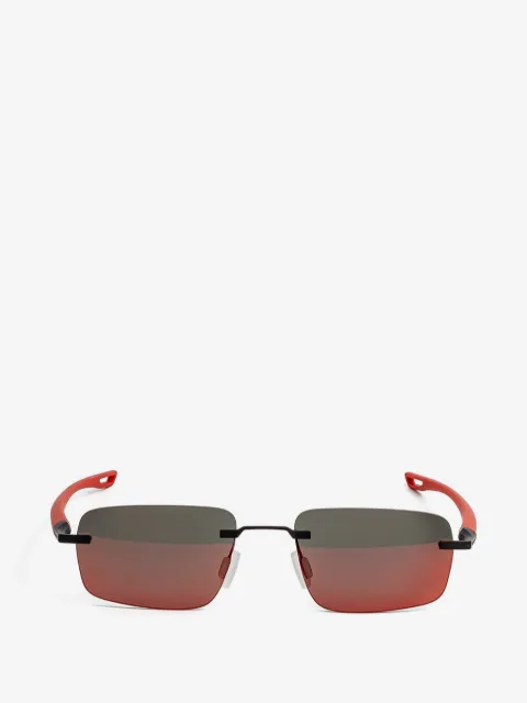 TAG Heuer lentes de sol rectangulares sin armazón