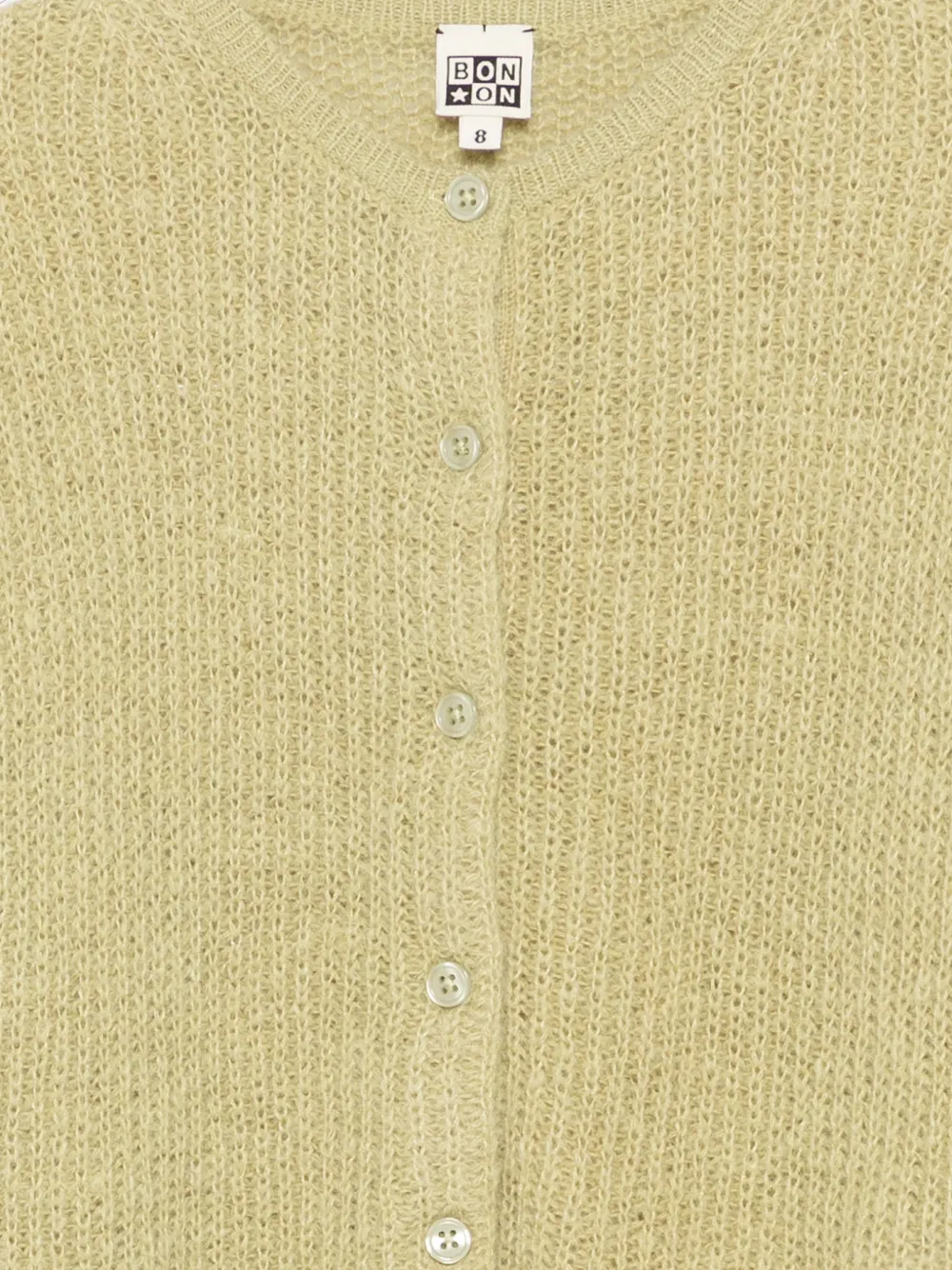  Bonton Buttoned Cardigan - Green 