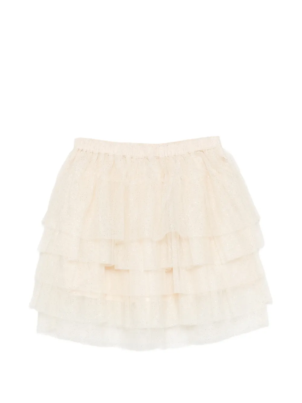 Bonton Gonna con ruches - Toni neutri