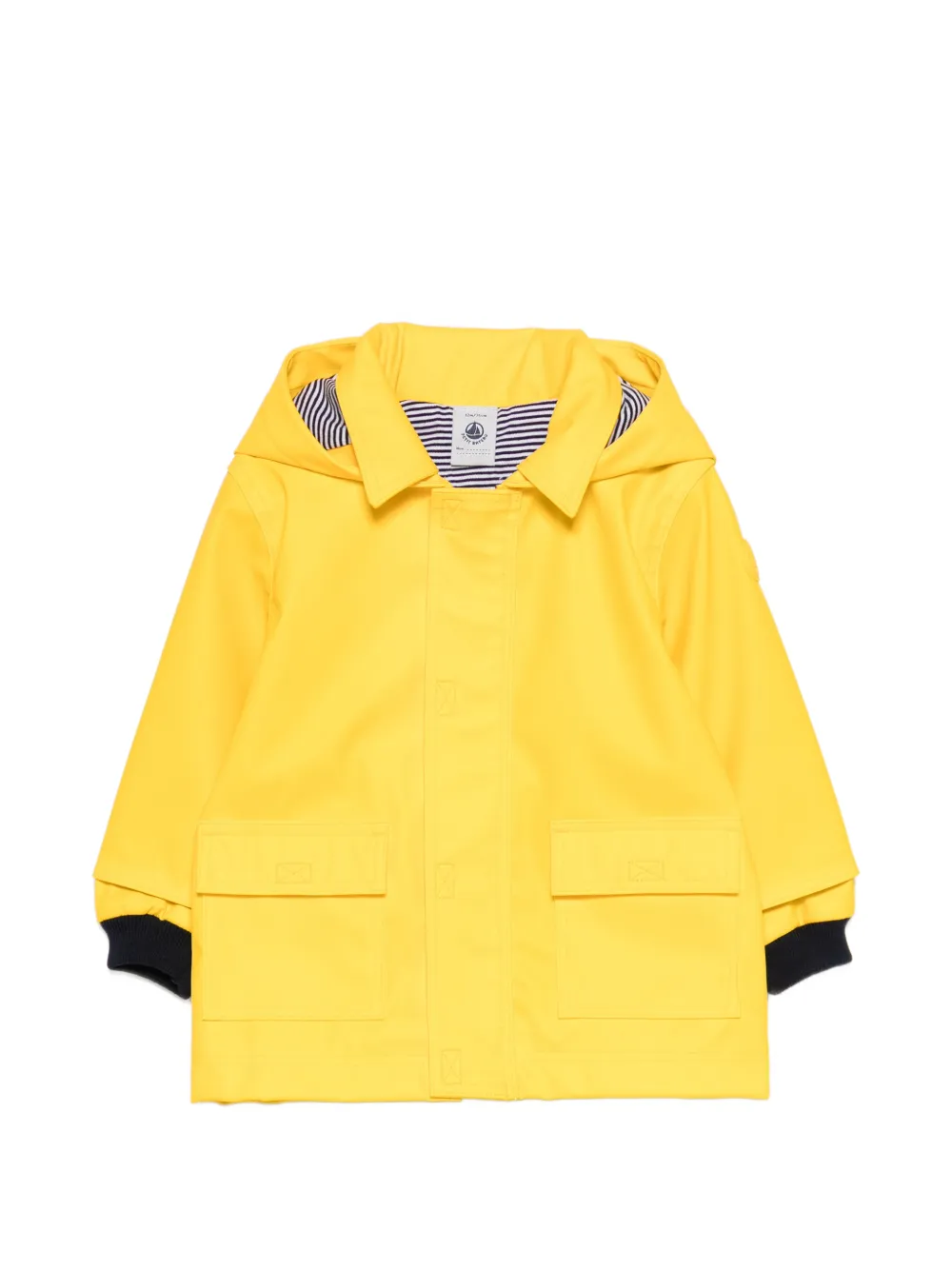 Petit Bateau hooded pocket jacket - Giallo
