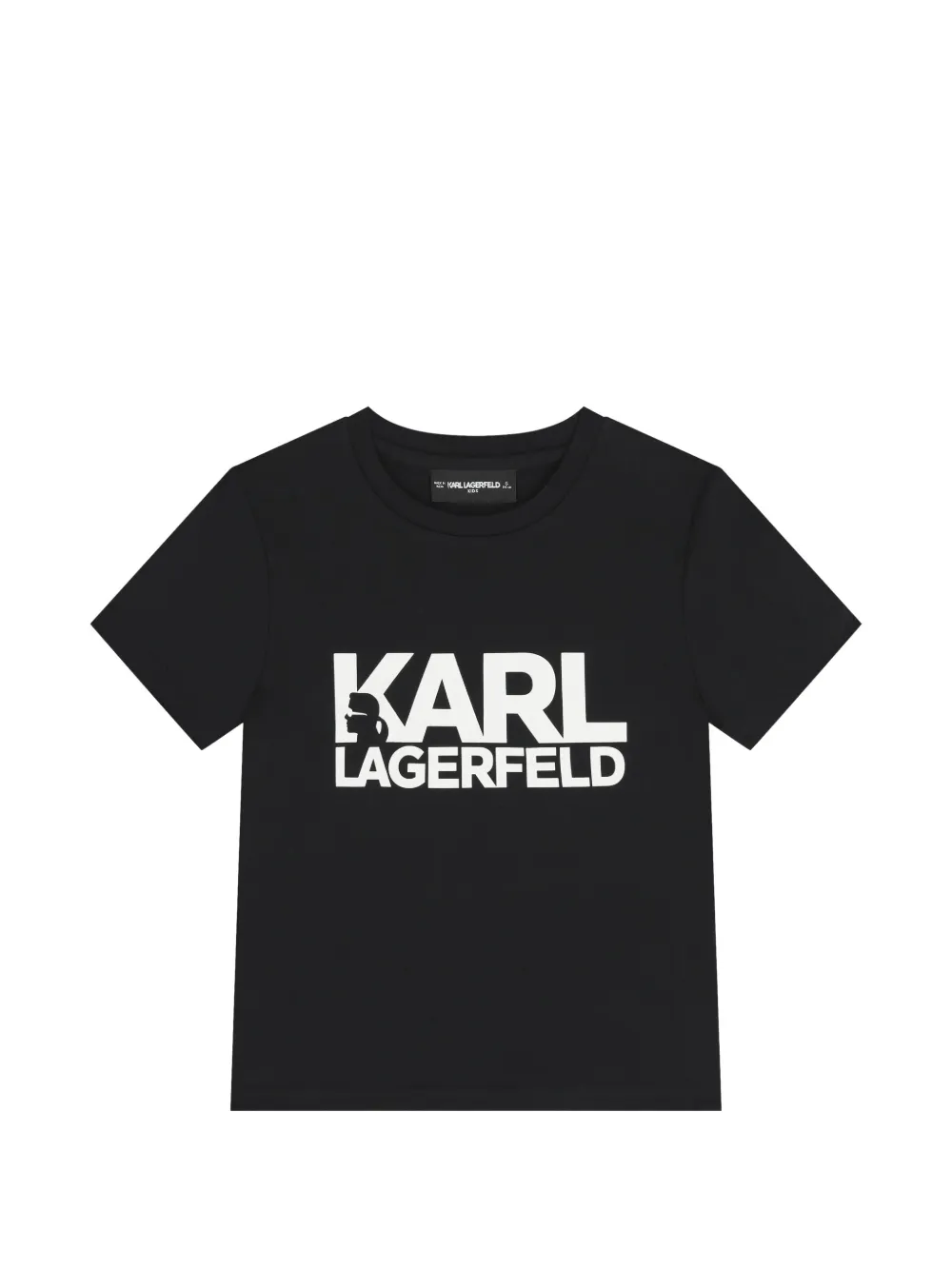 Karl Lagerfeld Kids logo-print T-shirt - Nero