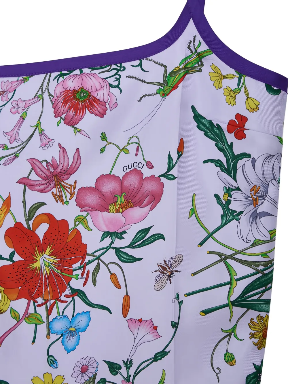  Gucci Floral Top - White 
