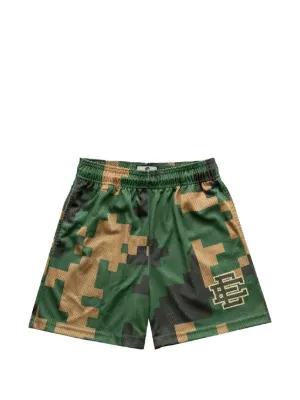 A BATHING APE® Shark カモフラージュ ショートパンツ | グリーン