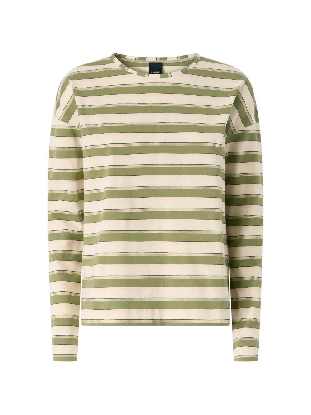 PINKO striped long-sleeve top - Toni neutri