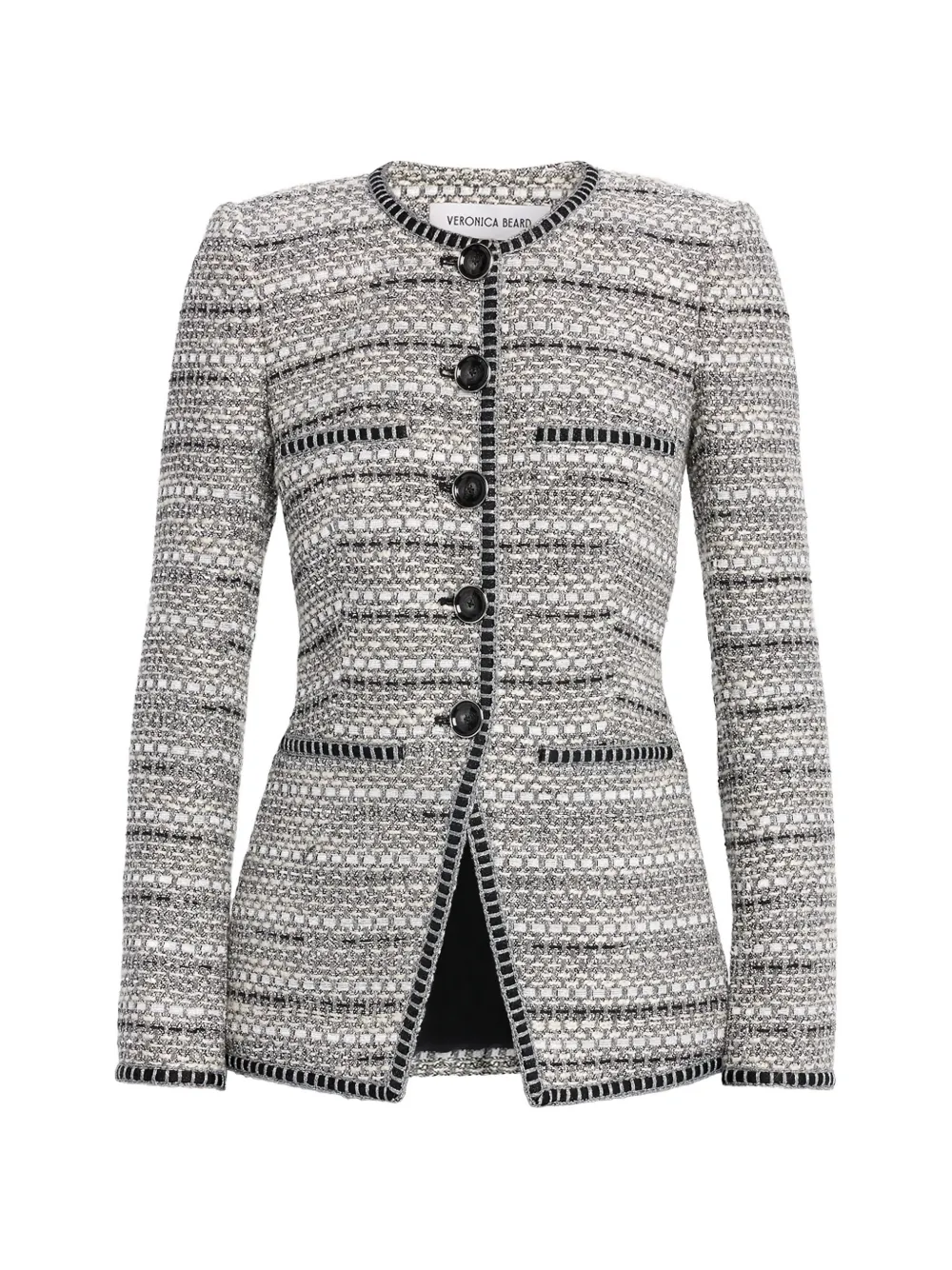 Veronica Beard Alessia button jacket - Bianco