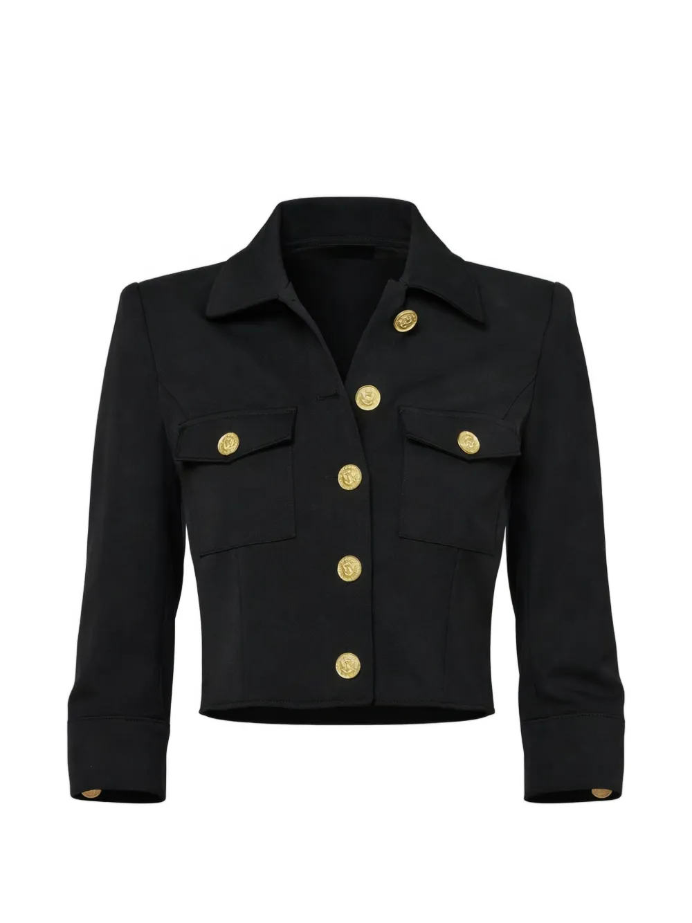 L'Agence coin button jacket - Nero