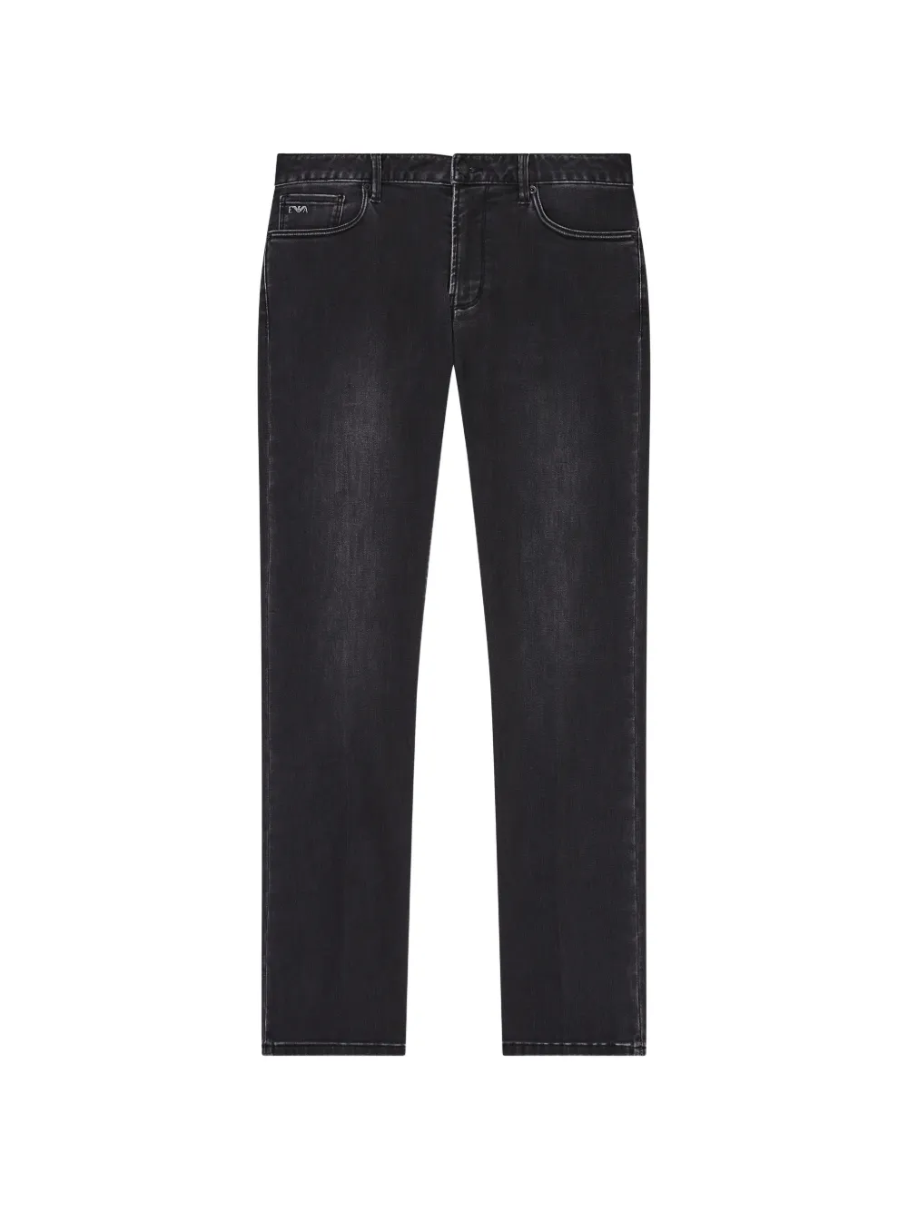 Emporio Armani five-pockets jeans - Nero