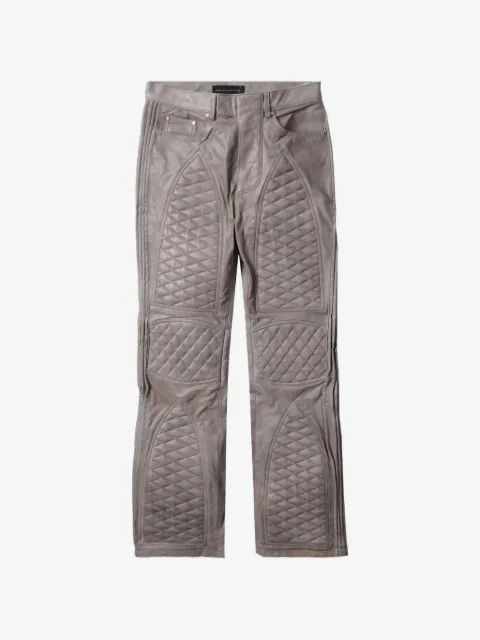 Who Decides War quilted trousers