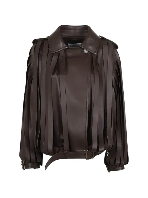 LOEWE layered double-breasted jacket
