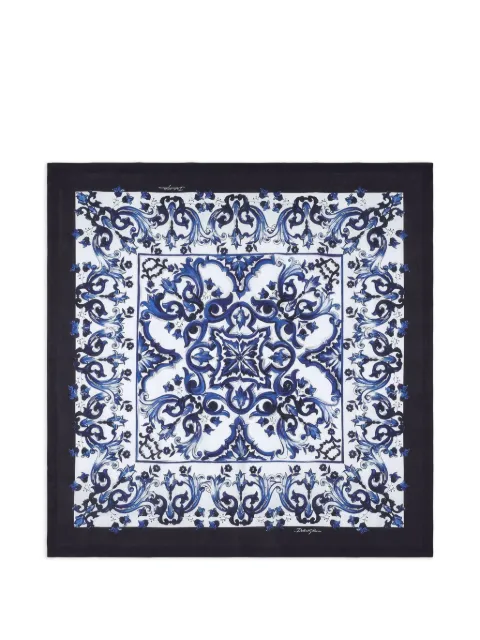 Dolce & Gabbana mediterranean floral tablecloth