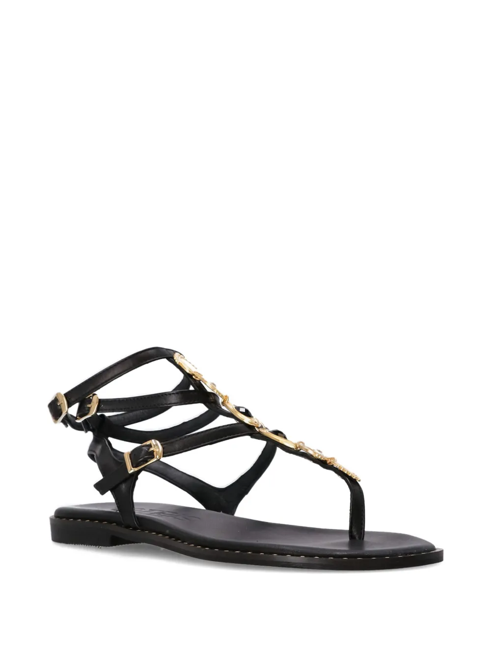 Embellishment Buckle Sandals