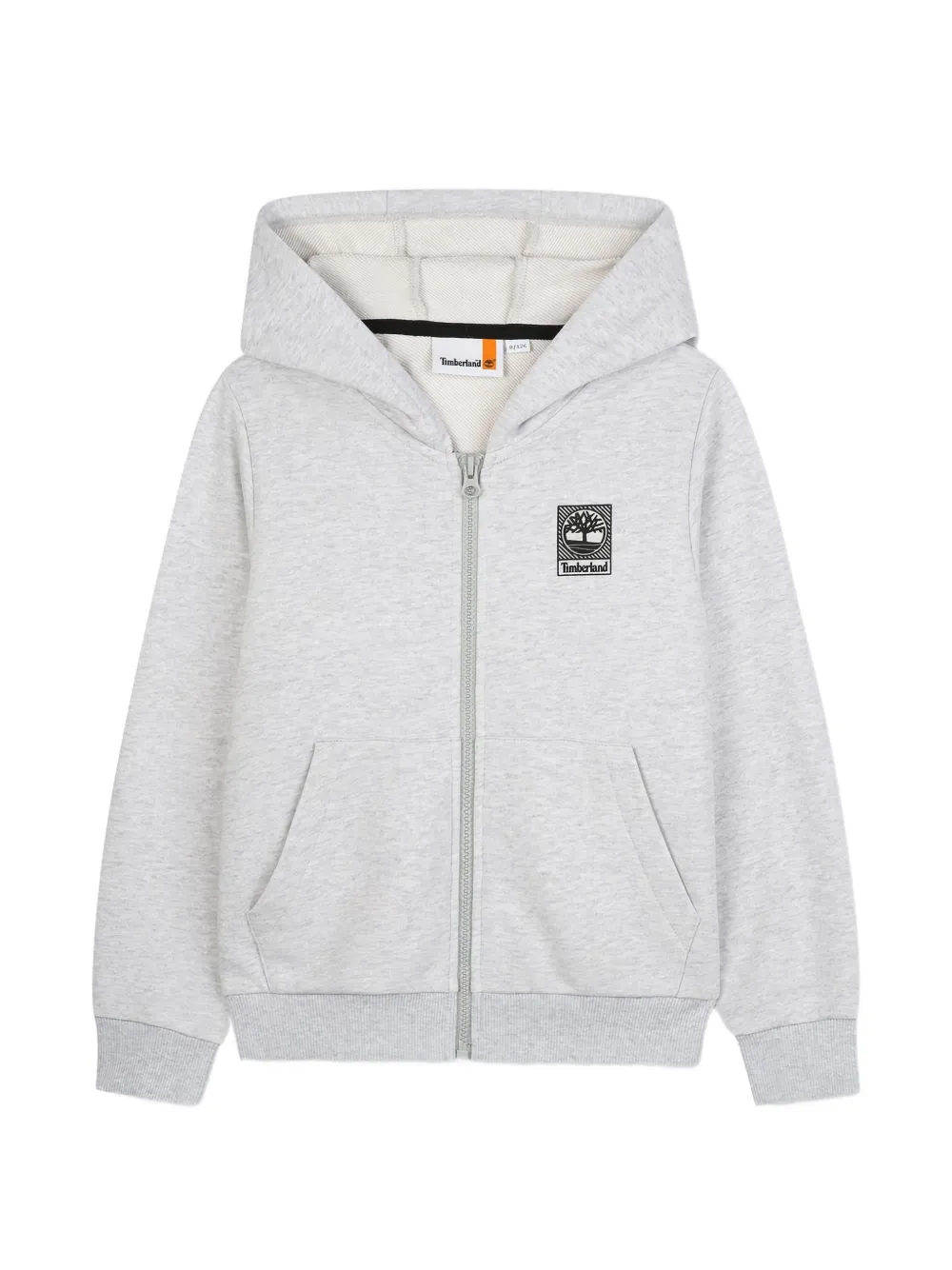 Timberland Kids Felpa con cappuccio e zip - Grigio