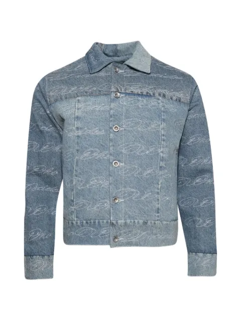 Who Decides War veste en jean Signature