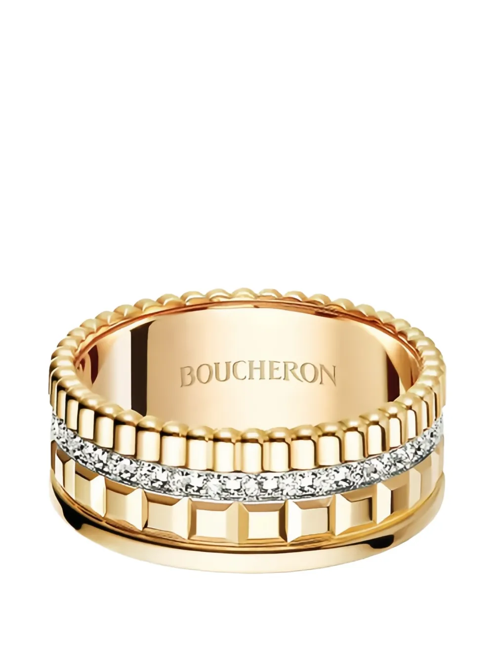 Boucheron quatre diamond ring - Oro