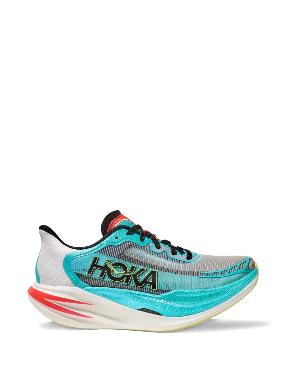 HOKA U Cielo X1 sneakers met logo Blauw