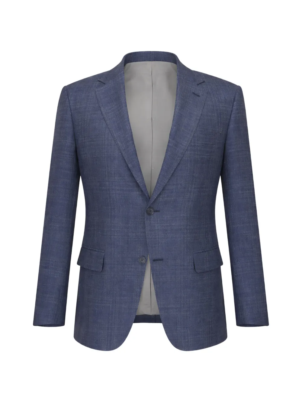 Canali single-breasted blazer - Blu