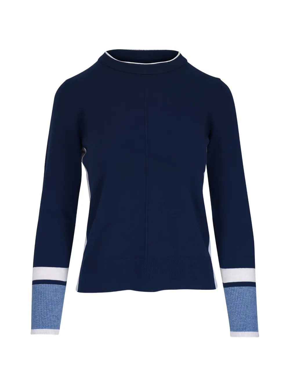 Kinross Cashmere Colour Play jumper - Blu