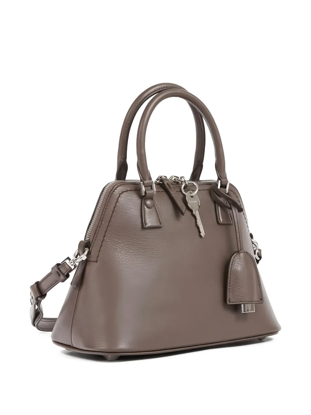 Maison Margiela 5AC Classique leren shopper Bruin