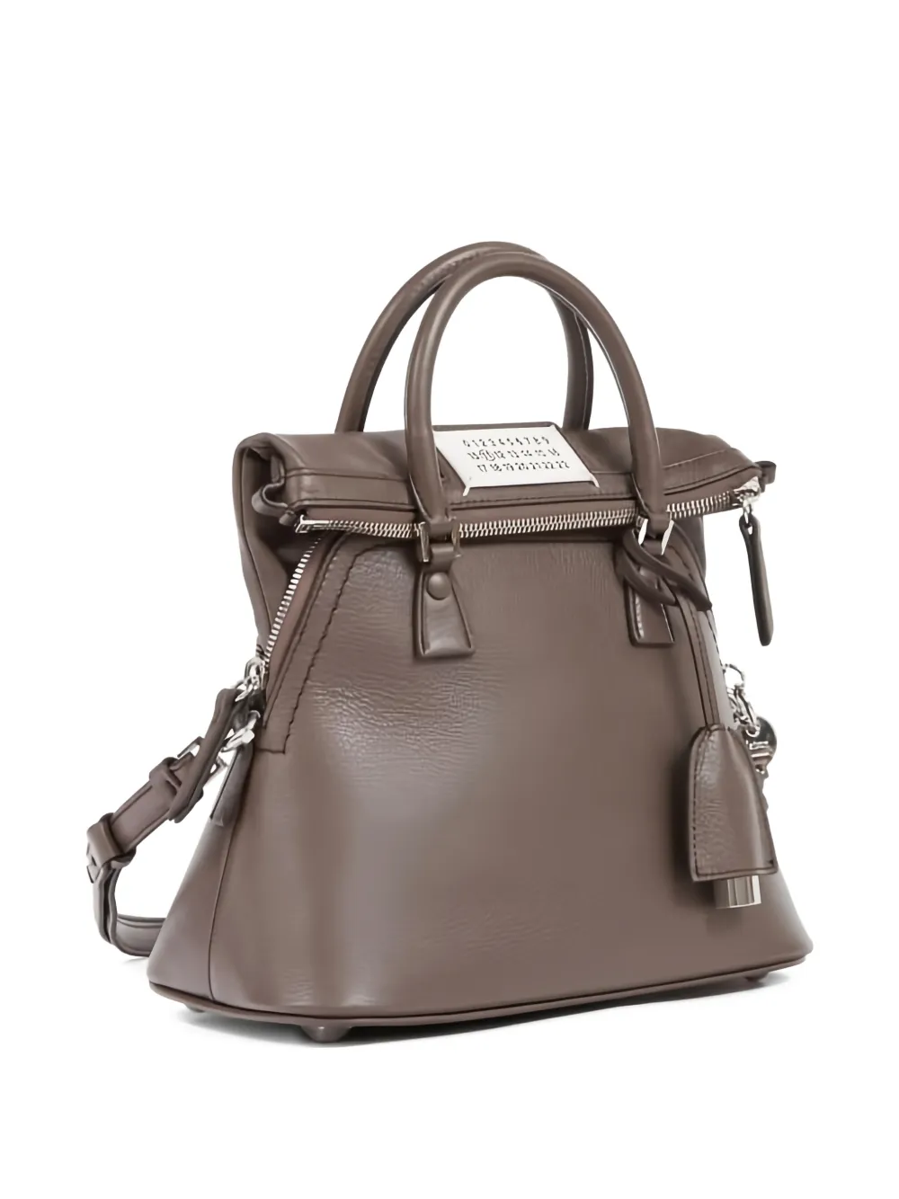 Maison Margiela 5AC Classique leren shopper Bruin