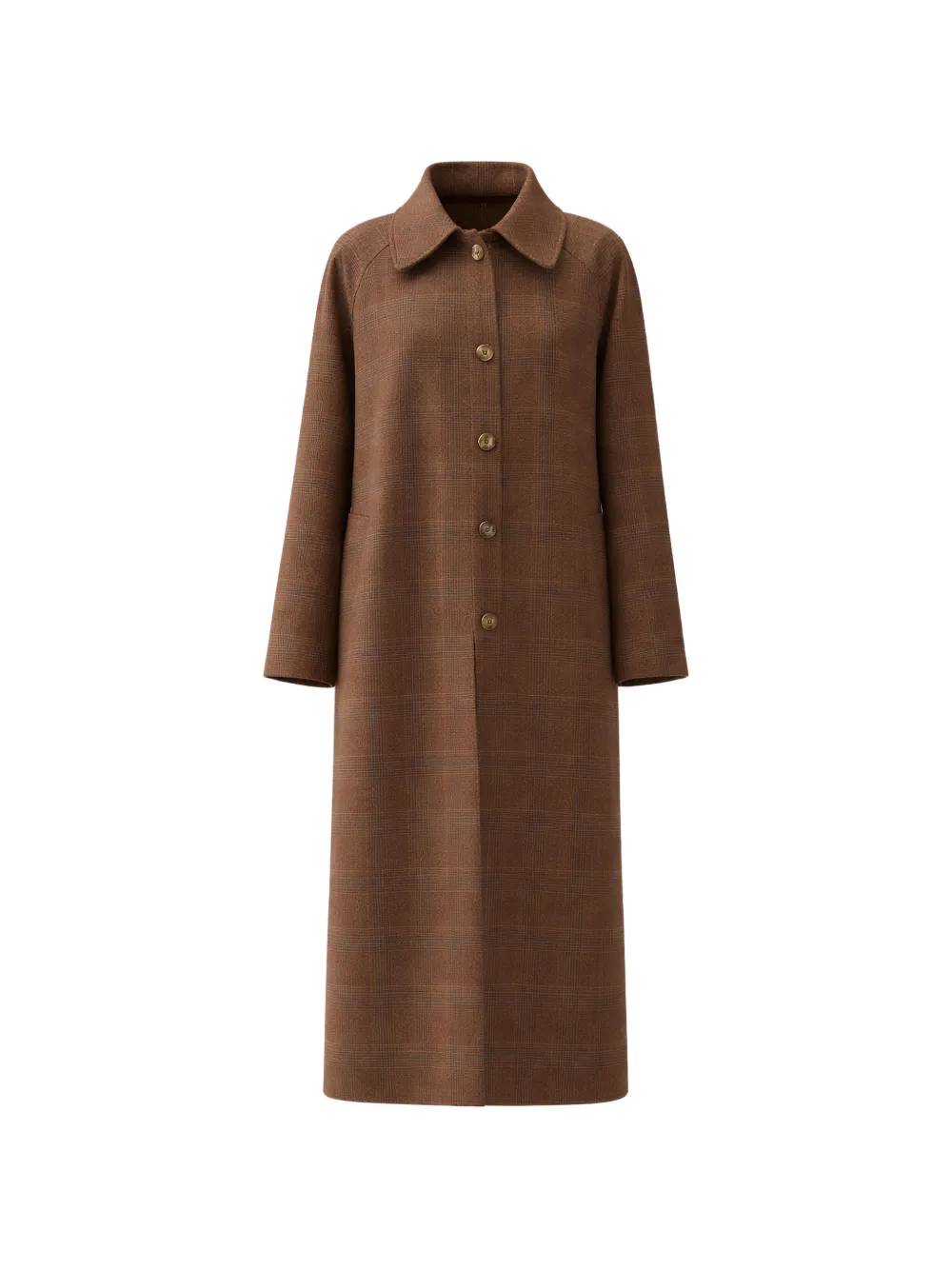 Rejina Pyo Alice checked coat - Marrone