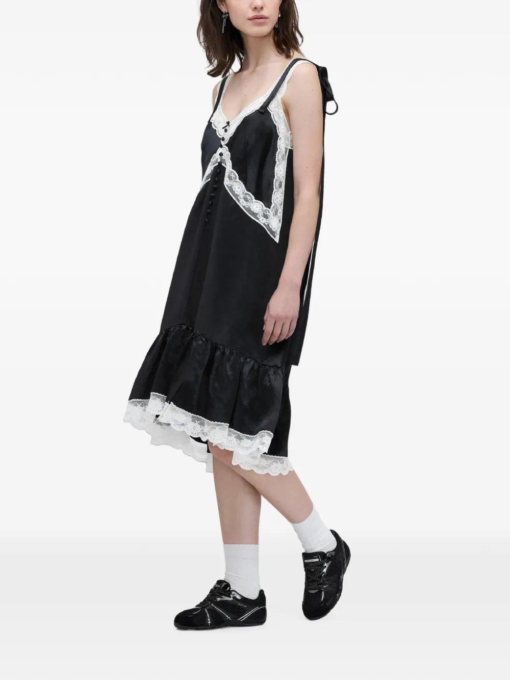 Marc Jacobs Zwarte midi-jurk