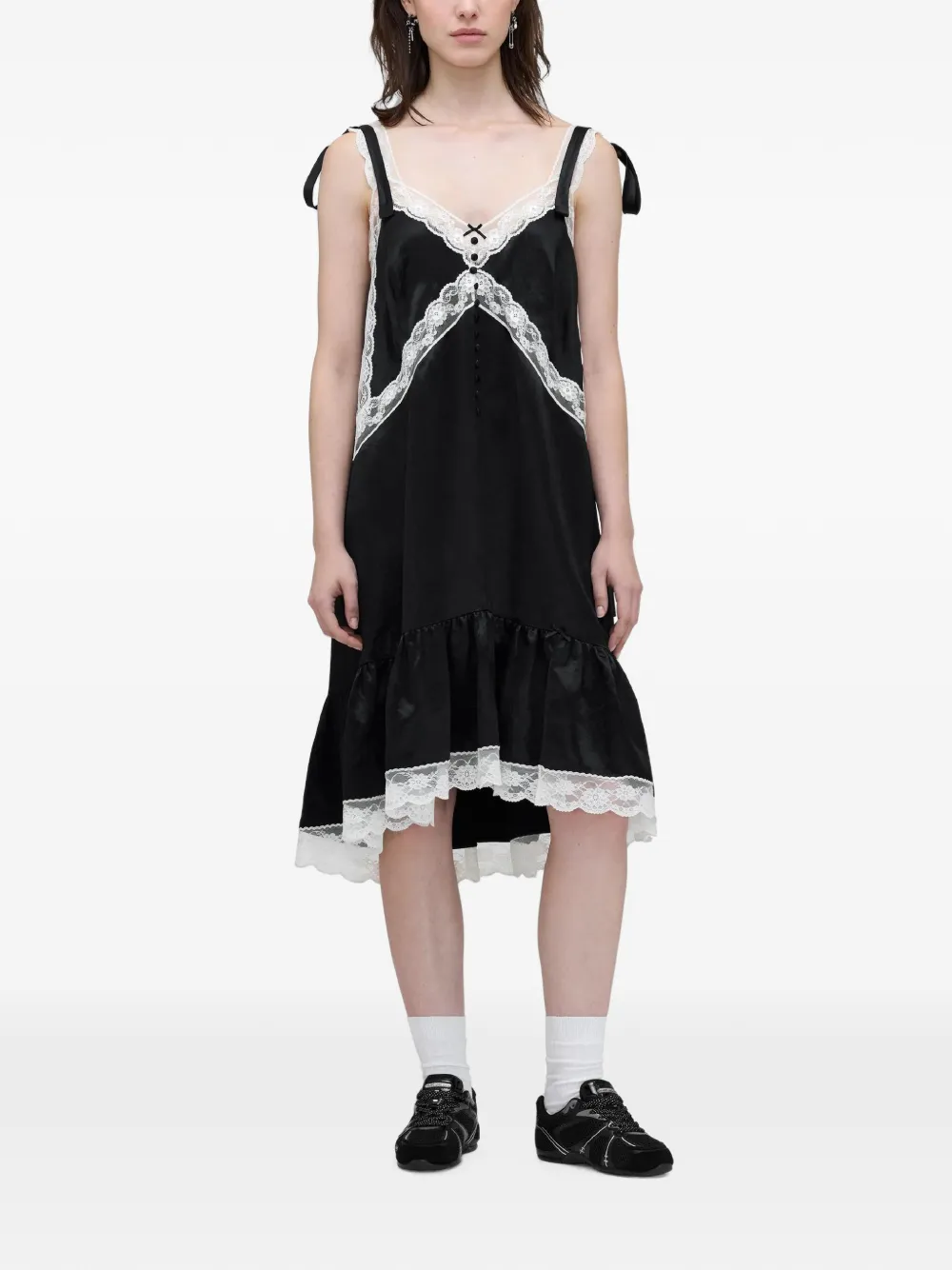 Marc Jacobs Zwarte midi-jurk