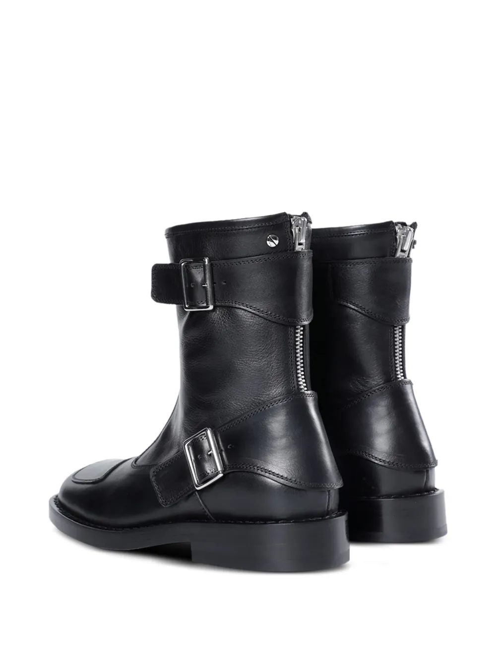 Ann Demeulemeester Eero biker boots Zwart