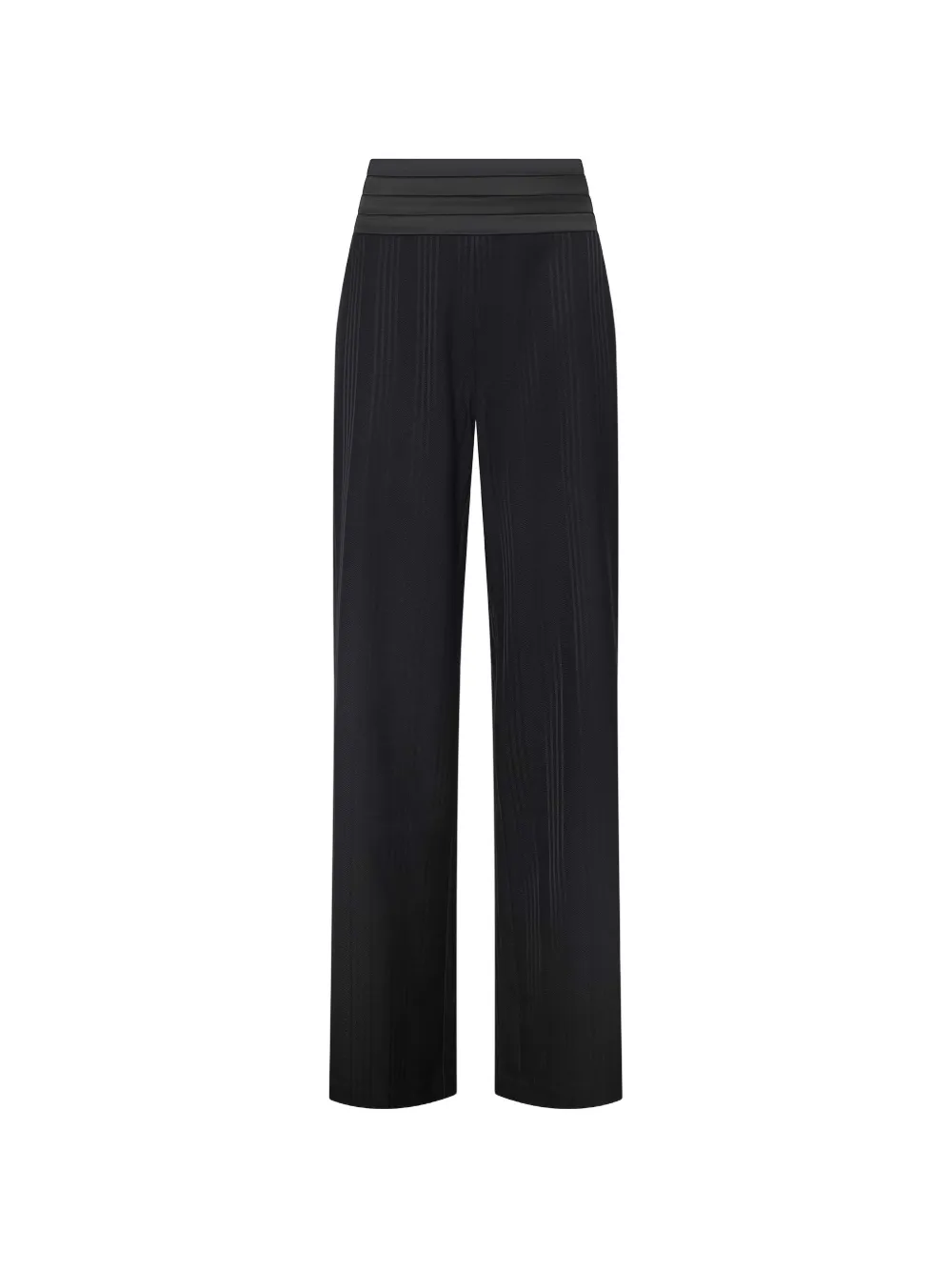 L'Agence Minerva Cummerbund trousers - Nero
