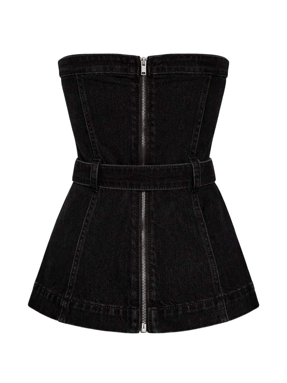 Collins Belted Denim Top