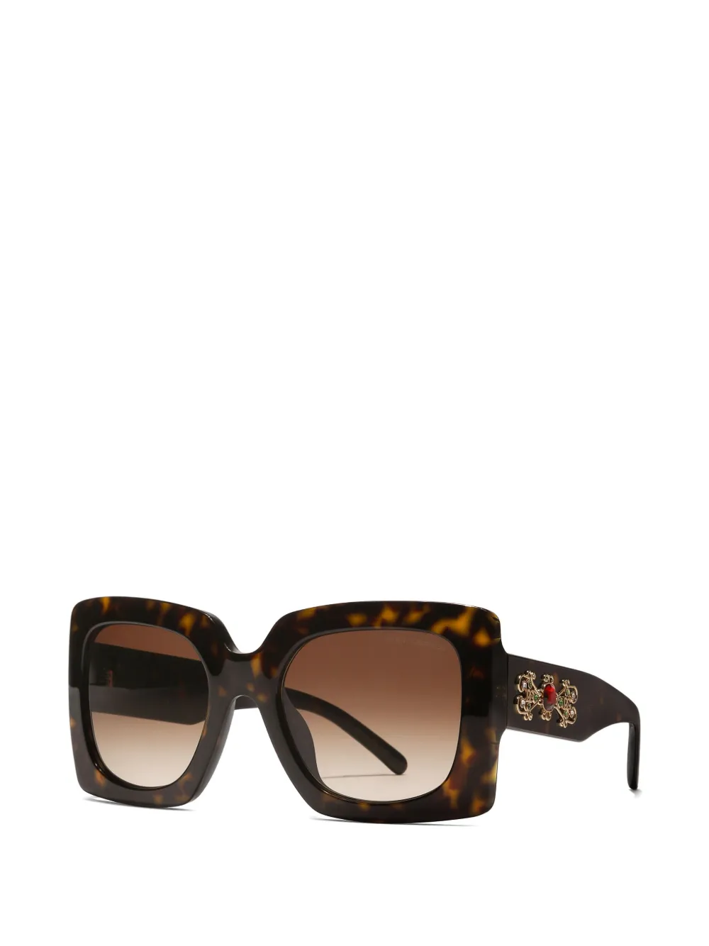 filigrana square-frame sunglasses