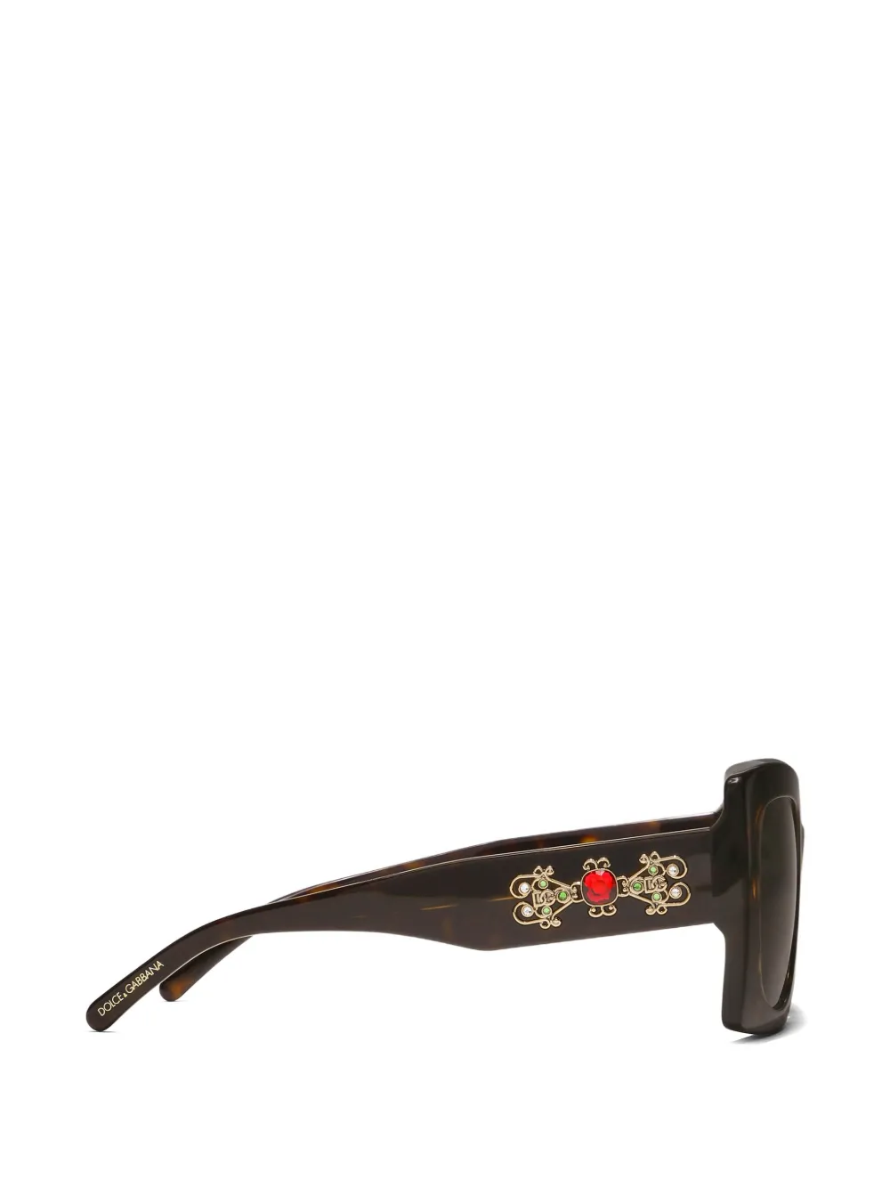 filigrana square-frame sunglasses