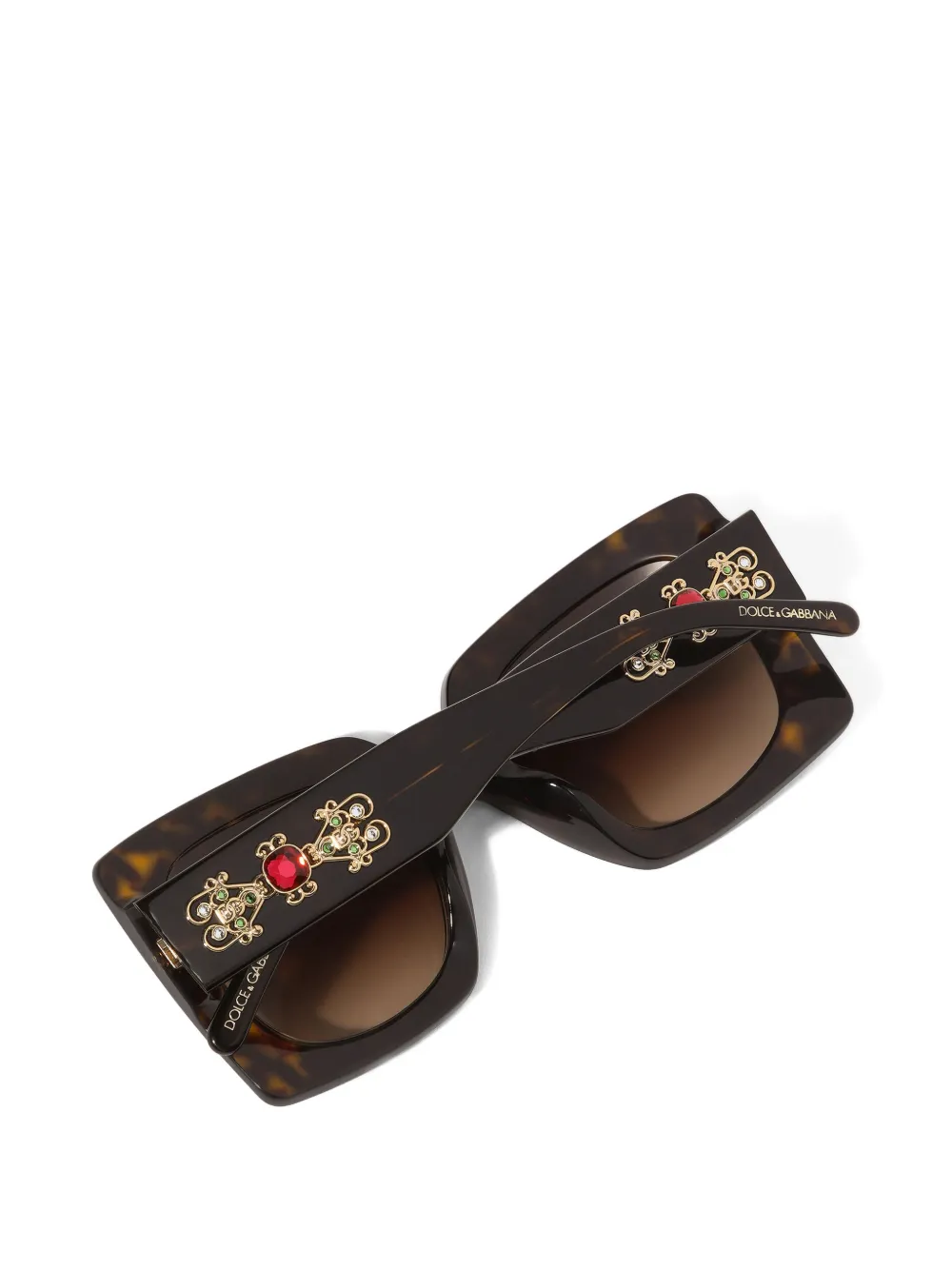 filigrana square-frame sunglasses