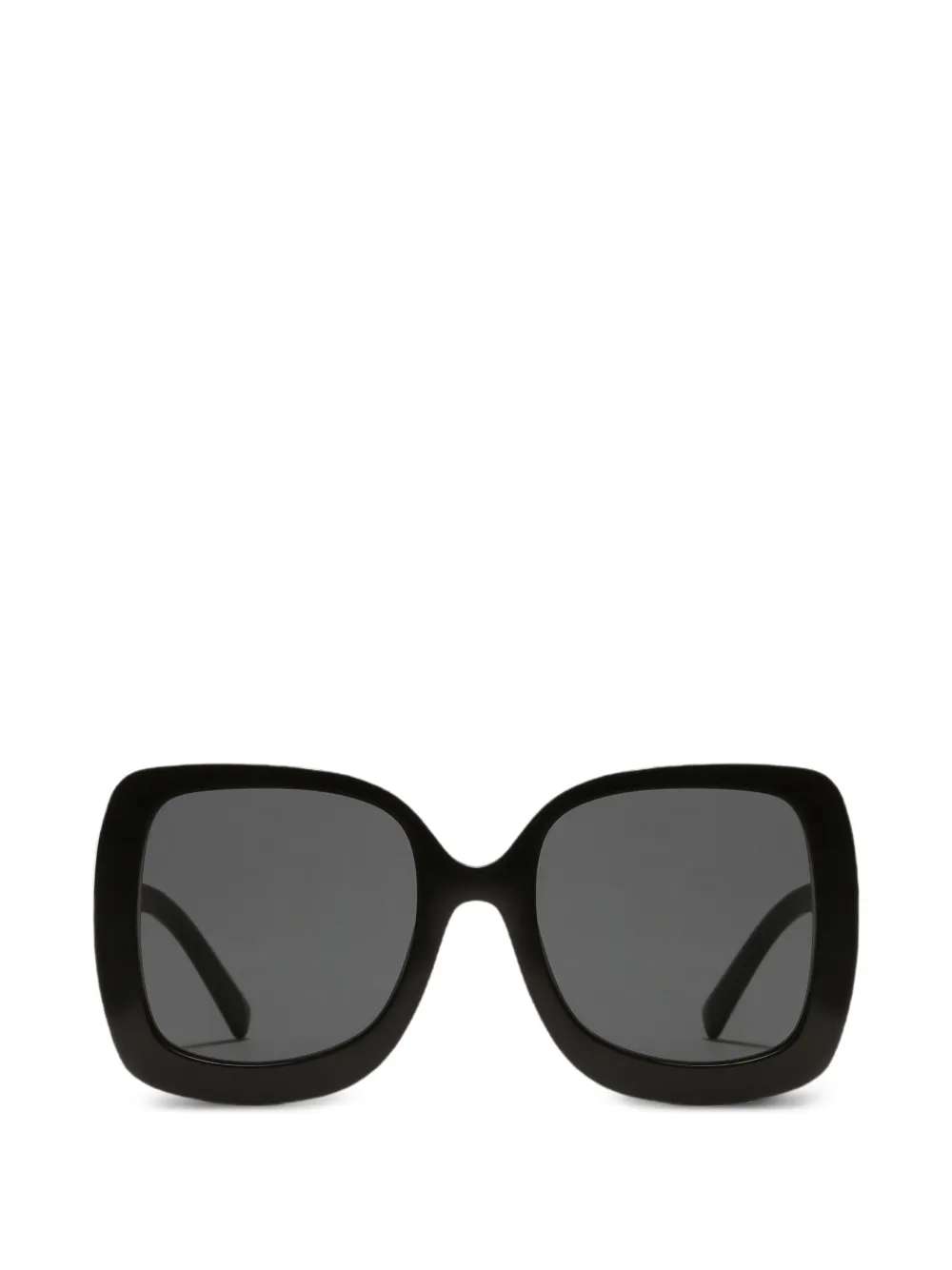 Dolce & Gabbana Eyewear square-frame logo sunglasses - Nero