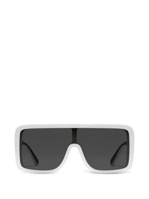 Dolce & Gabbana Eyewear 로고 직사각 프레임 선글라스