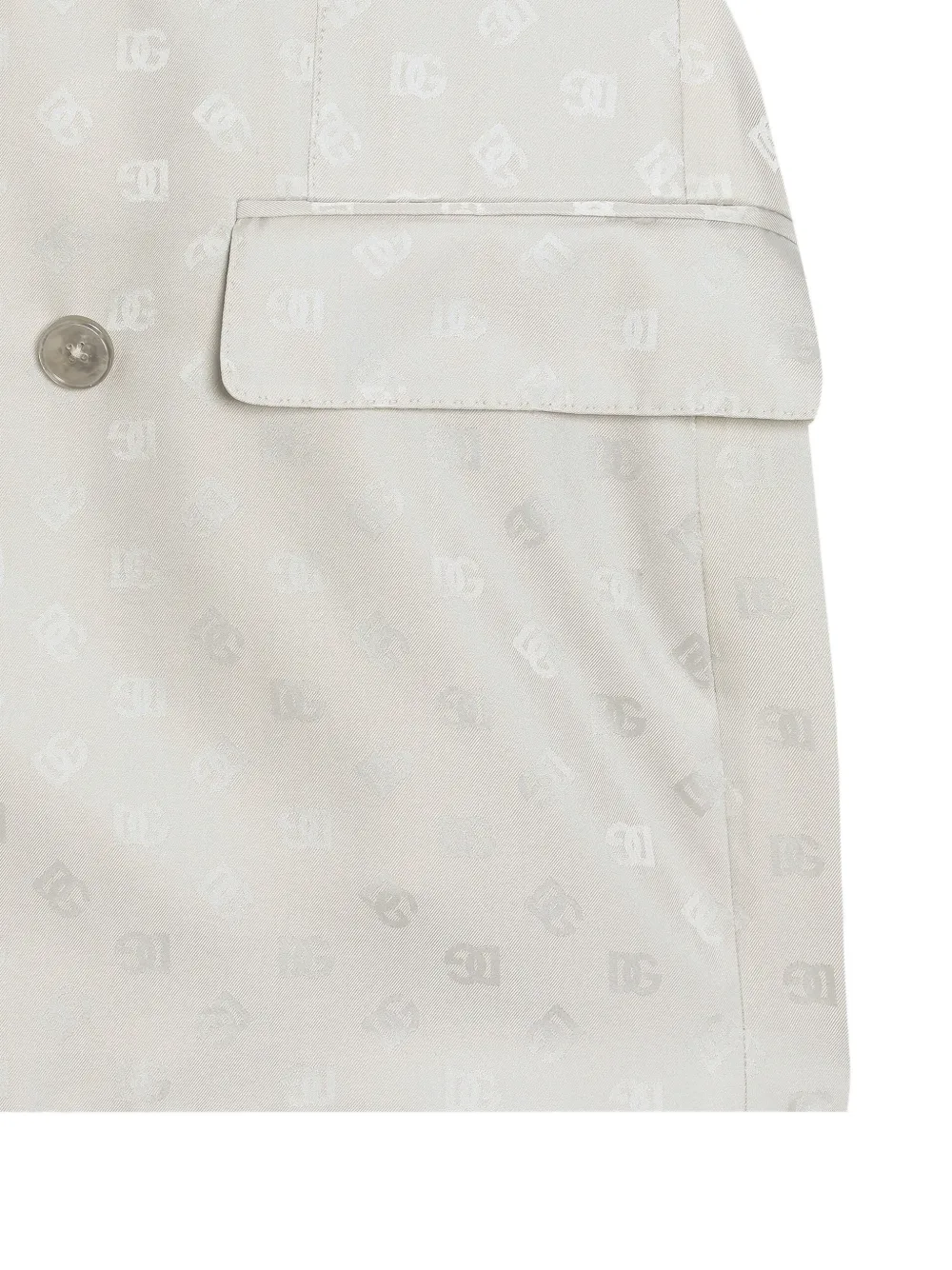 Dolce & Gabbana Blazer met dubbele rij knopen Grijs