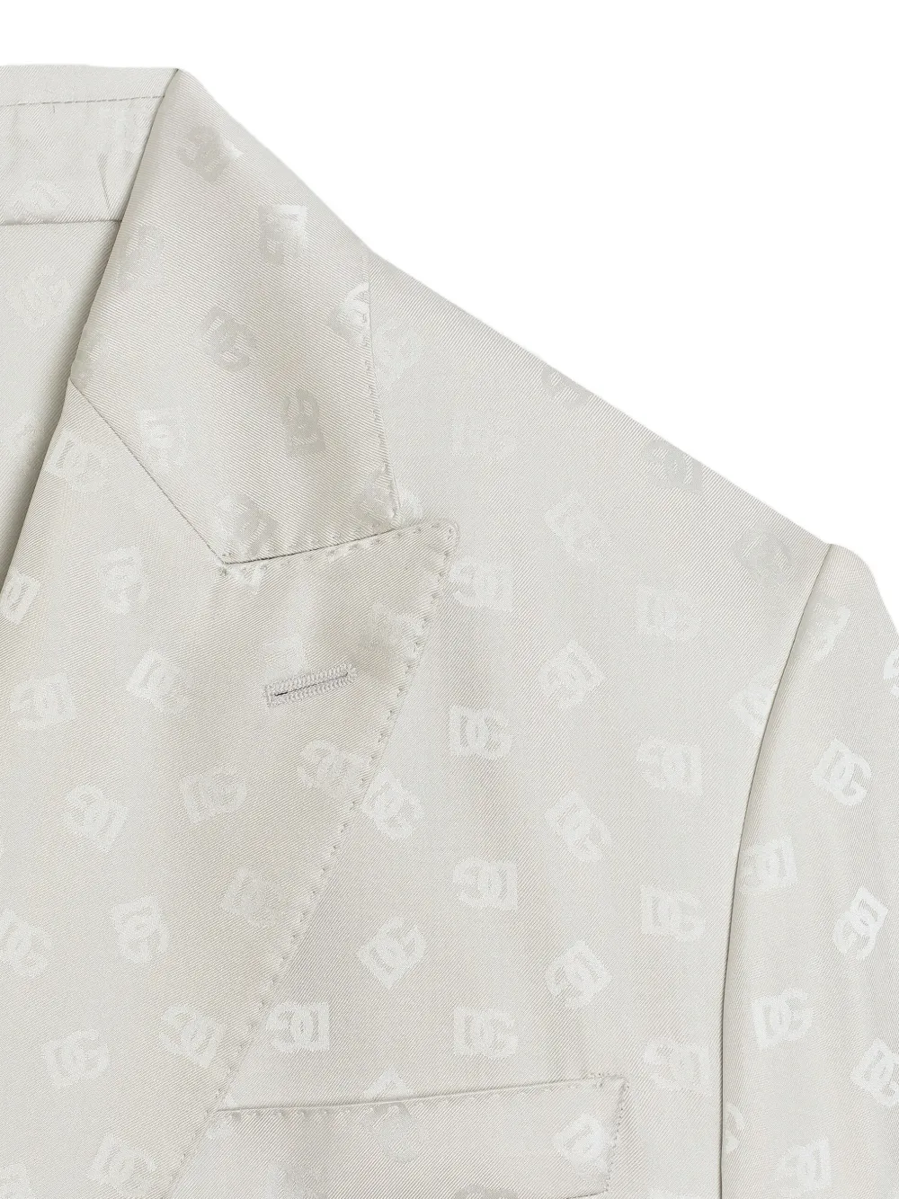 Dolce & Gabbana Blazer met dubbele rij knopen Grijs