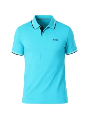 BOSS 青 ポロシャツ HUGO BOSS ポロシャツ 2XL 青 - メルカリ