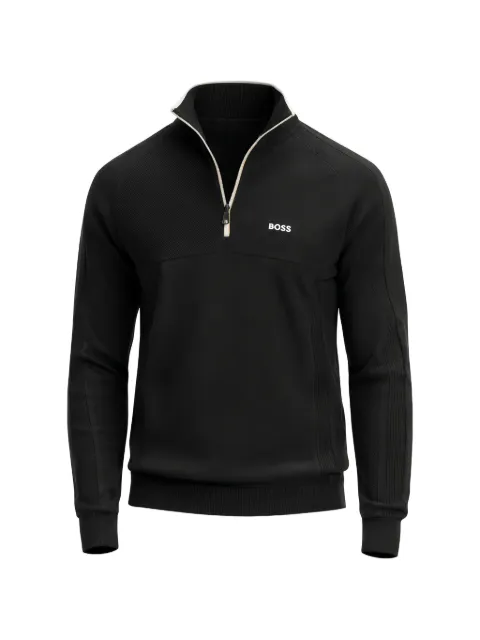 BOSS GREEN HUGO BOSS logo-detail sweatshirt