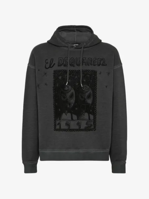 DSQUARED2 graphic-print hoodie