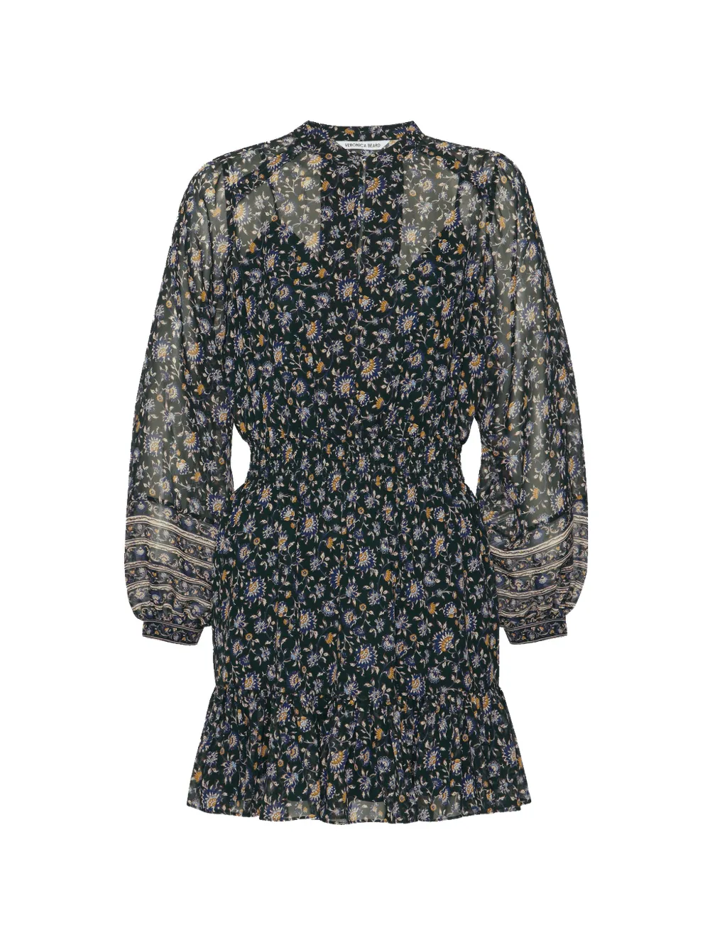 Veronica Beard Mirabel floral-print dress - Verde