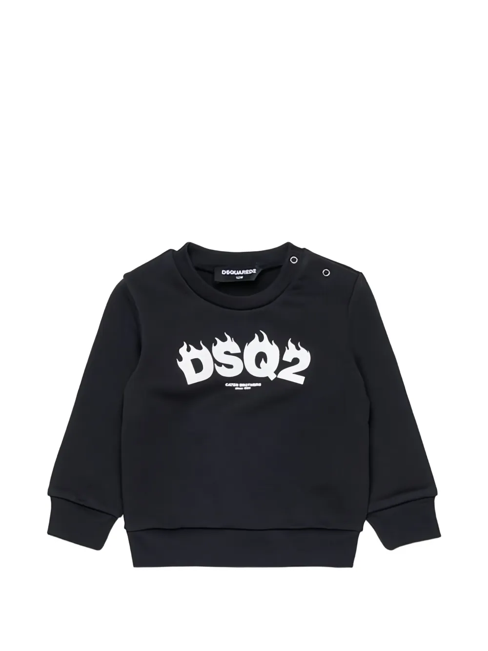 DSQUARED2 KIDS crew-neck sweatshirt - Nero
