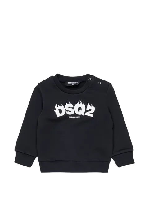 DSQUARED2 KIDS sudadera con cuello redondo
